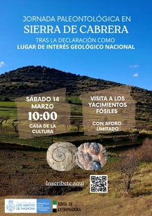 Los Yacimientos Fósiles de la Sierra de la Cabrera en Los Santos, declarados Lugar de Interés Geológico
