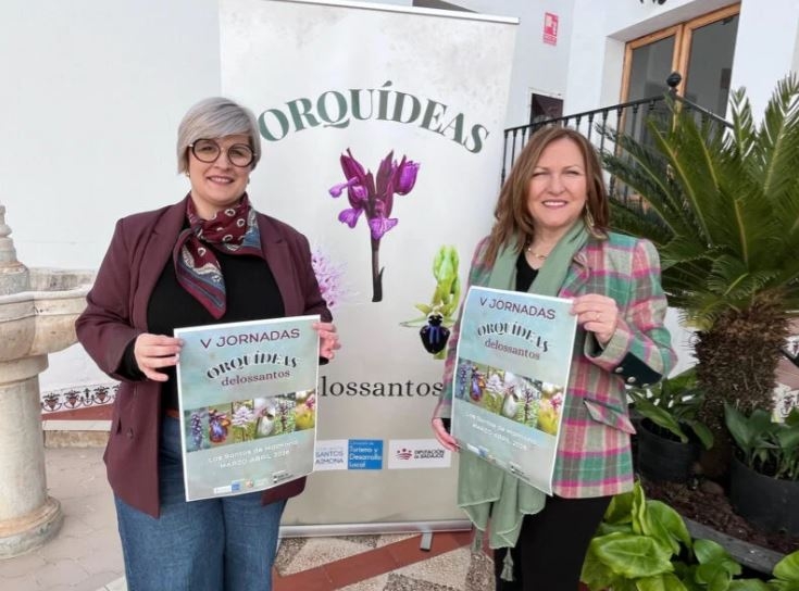 Los Santos de Maimona celebra sus `V Jornadas Orquídeas Delossantos´ durante marzo y abril