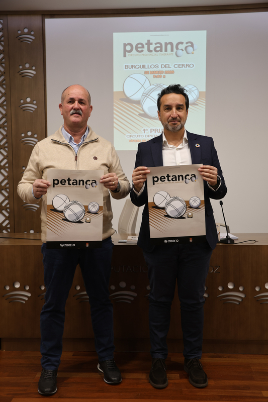Burguillos del Cerro y Los Santos de Maimona acogerán el Circuito Provincial itinerante de Petanca