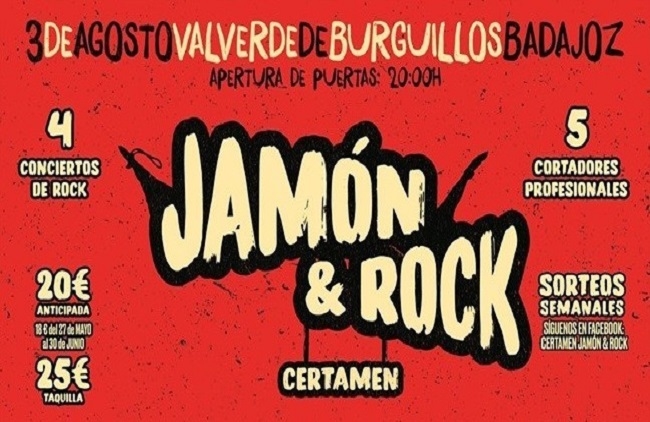 Valverde de Burguillos celebra este fin de semana el Festival `Jamón y Rock