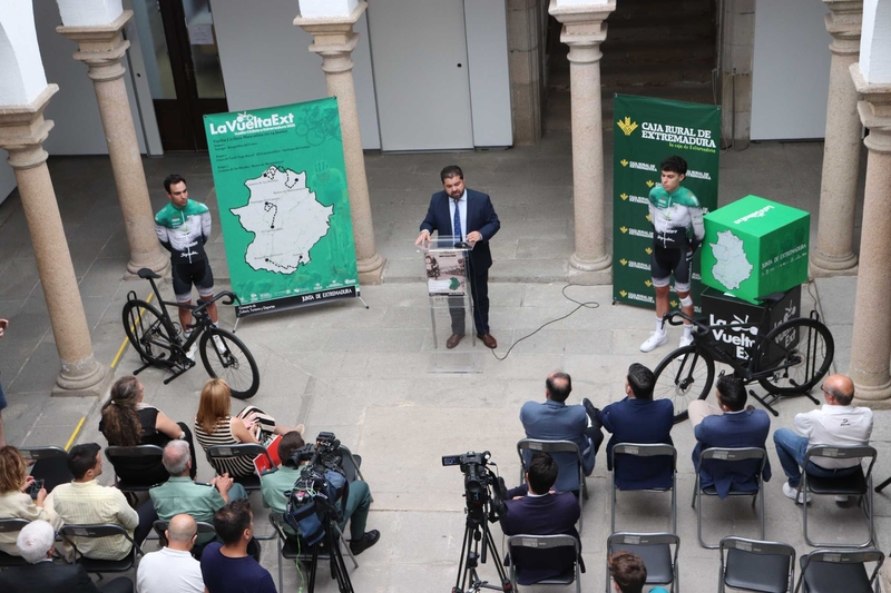 La primera etapa de la Vuelta Ciclista a Extremadura 2026 finalizará en Burguillos del Cerro