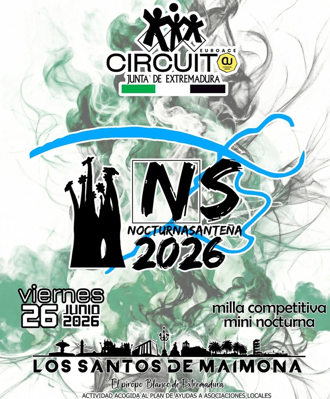 Abiertas hasta el 20 de junio las inscripciones online para la Nocturna Santeña 2026