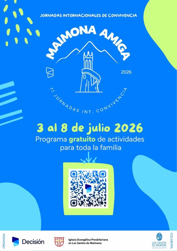 Los Santos de Maimona acogerá entre el 3 y el 8 de julio las 71 Jornadas Internacionales de Convivencia