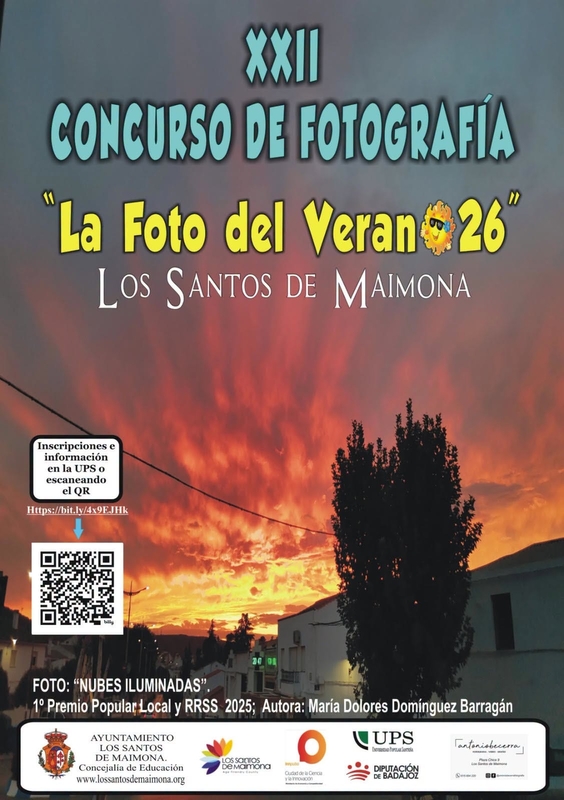 Convocado el XXII Concurso `La foto del verano 2026´ en Los Santos de Maimona