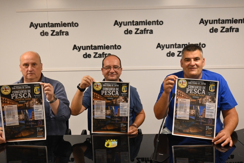 La Sociedad de Pescadores San Pedro celebrará el concurso de pesca `Ciudad de Zafra´ el 20 de septiembre