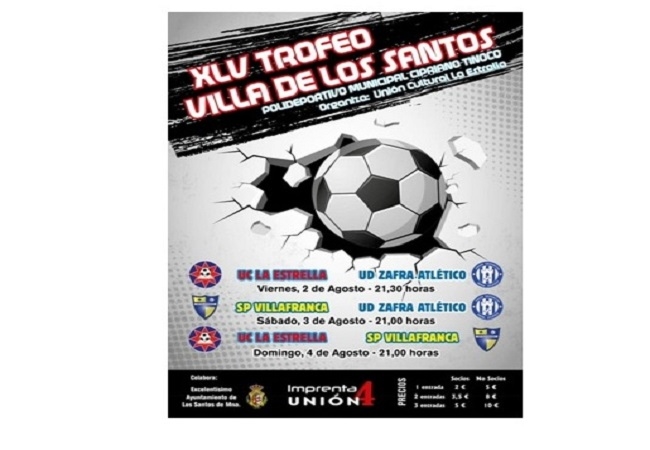 La UC La Estrella inaugura esta tarde su XLV Trofeo de Fútbol Villa de Los Santos de Maimona
