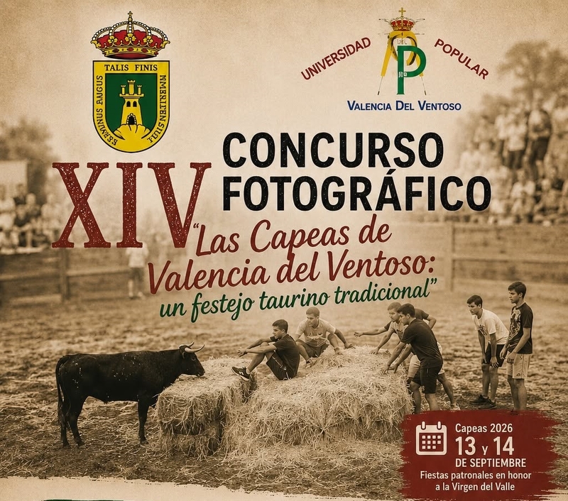 Valencia del Ventoso convoca el XIV Concurso Fotográfico de las Capeas 