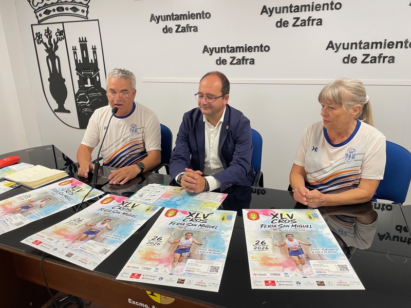 El XLV Cross Feria de San Miguel y la XIII Marcha Promocional se celebrarán el 26 de septiembre en Zafra