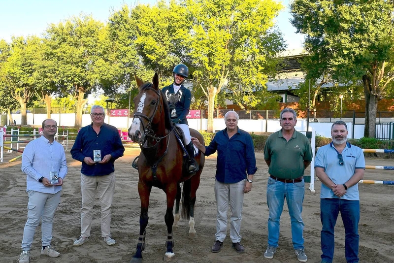 La amazona portuguesa Daniela Serra campeona del XLV Concurso Nacional de Saltos de Obstáculos de Zafra