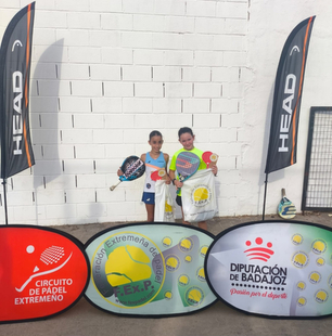 La fontanesa Rocío Rodríguez es campeona de Extremadura en el Circuito de Pádel de Menores Burguer King 2026