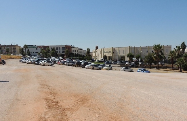 Los nuevos aparcamientos del Hospital de Zafra podrían estar habilitados en 15 días