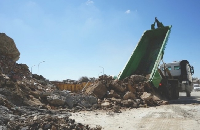 Promedio retira 1.031.728 kilos de escombros de Fuente del Maestre en un año