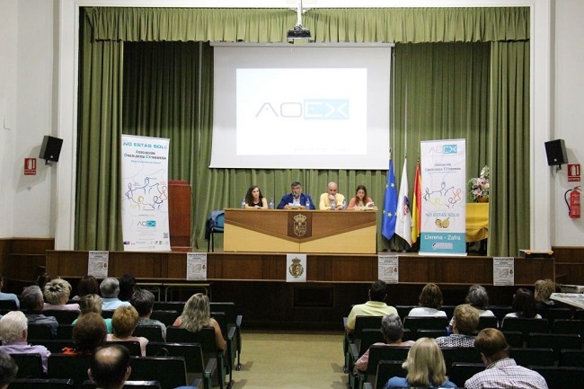 La Asociación Oncológica Extremeña presentó su delegación comarcal en Los Santos de Maimona