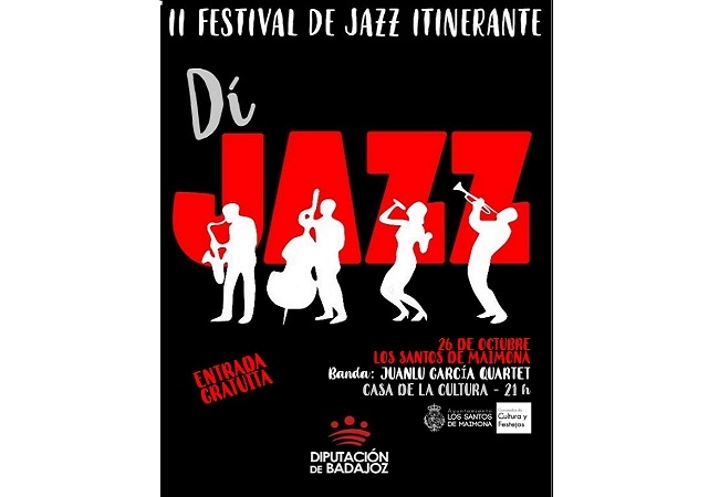 Juanlu García Quartet llega a Los Santos como parte del Festival de Jazz Itinerante de la Diputación de Badajoz