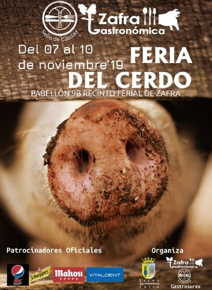 Zafra Gastronómica organiza la `Feria del Cerdo del 7 al 10 de noviembre (Programación completa) 